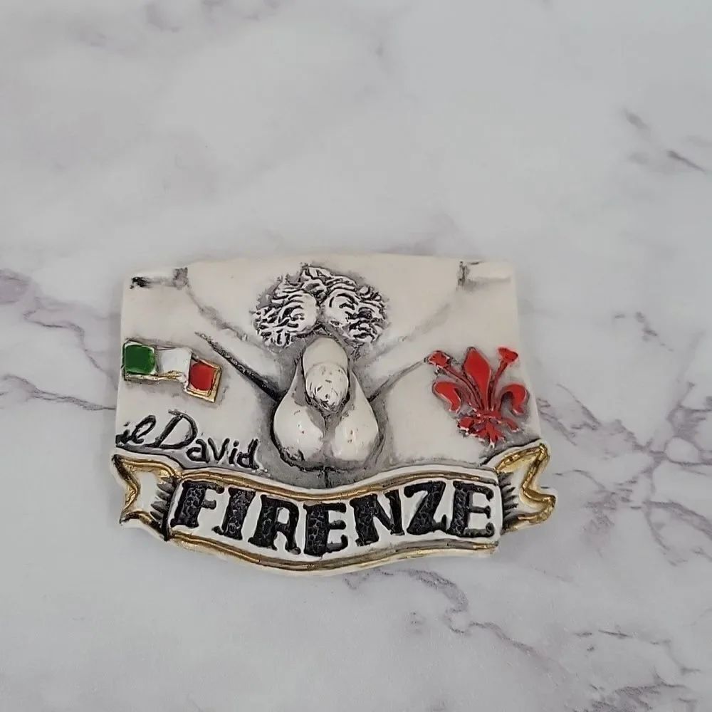 CERRINI Barbara Italian Souviner Refrigerator Magnet Risque Gag Gift